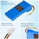 18V 5000mAh Li-Ion Akku für Husqvarna Akku Automower 320/430X/440/450X/520/550 – Ersatz für Original-Batterie 589 58 52-01/589 58 57-01/588 14 64-01/588 14 64-02 - 4