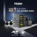 Haier French Door Kühl-Gefrierkombination I 100cm Breite I French Door Kühlschrank mit 750L XXL-Volumen, Eiswürfelspender & No Frost I Doppeltür Kühlschrank mit Gefrierfach I FD 100 SERIE 7 HB26FSSAAA - 10