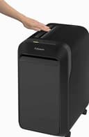 Fellowes distruggi documenti a microframmento LX221, 20 fogli, per piccolo ufficio, da 3 a 5 utenti, distruggidocumenti con tecnologia Intellibar, 100% anti inceppamento e Safesense, nero - 5