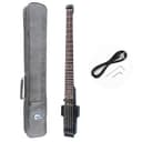 Batking Basso elettrico senza testa da viaggio, basso elettrico a 5 corde, con custodia e truss Road & Wire - 1