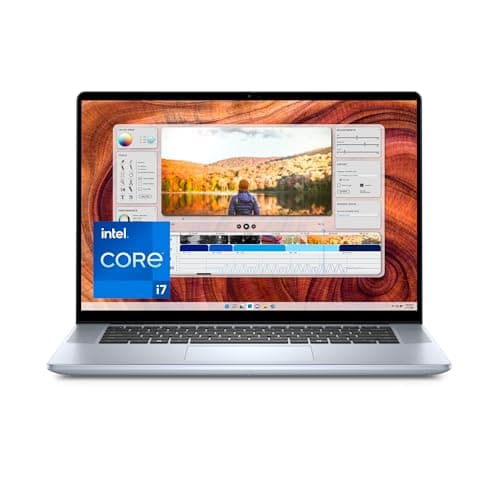Dell Inspiron 16 (7640) Laptop 16" Display 2.5K Intel Core i7-13620H, 16GB RAM, 512GB SSD, Intel UHD Graphics Windows 11 Home, Tastiera Italiana Retroilluminata ComfortView Plus - Ice Blue