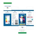 Bratek 2 Lampadine Smart E27 Compatibili con Alexa, Google Home, App Tuya, SmartLife - 11W, 1050 Lumen, Dimmerabili, LED RGB e LED CCT per Multicolore e Bianchi Perfetti - Equivale a 90W Incandescenza - 9