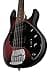Sterling by Music Man StingRay Ray5 HH Ruby Red Burst Satin 5-snarige elektrische basgitaar (GSU RAY5HH-RRBS-R1) - 3