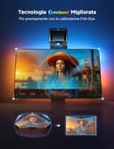 Govee Luci LED TV WiFi RGBICW da 5m con Fotocamera, LED TV Retroilluminazione 3 Lite con Correzione Fish-Eye Funzione, 4 Colori in 1 Lampada, Controllo Vocale e APP, Aplicable a TV da 75-85 pollici - 2