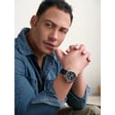 Bulova Lunar Pilot Pilota Lunare 96B251 - Orologio design con cinturino in pelle - uomo - nero - 9