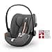CYBEX Gold Seggiolino Auto Cloud G i-Size Plus, Incluso Riduttore per Neonati, Dalla Nascita fino a circa 24 Mesi, Per Bambini da 40 fino a 87 cm, Max. 13 kg, Lava Grey - 2