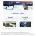 Samsung Galaxy S25 FE, AI Smartphone, Slim 7.4mm Frame, 6.7" FHD Display, 50MP Camera, Exynos 2400, 256GB Storage, 8GB Memory, 4900 mAh Battery, Navy, 3 Year Samsung Extended Warranty (UK Version) - 6