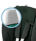 Maxi-Cosi Titan Pro² i-Size Kindersitz, 76-150 cm, 15 Monate-12 Jahre, G-CELL-Seitenaufprallschutz, ClimaFlow, 4 Liegepositionen, Authentic Green - 5