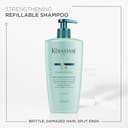 Kérastase Résistance Force Architecte, Champú Reconstituyente, Limpia e Hidrata en Profundidad, Cabello Fuerte y Revitalizado, Para Pelo Dañado y Sobreprocesado, Bain Force Architecte, 500 ml - 3