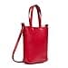 FIRENZE ARTEGIANI. Italy Women's Genuine Leather Shoulder Bag Made in Italy Vera Pelle Italy 17 x 5 x 19 cm, red, S, Utility - 2