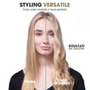 ghd Gold, Piastra Capelli Professionale per Piega Liscia e Mossa, Styler con Tecnologia Dual-Zone e Sensori Termici, Finish Morbido e Lucente da Salone, Cavo Girevole di 2.7 m - 2