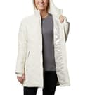 Columbia Heavenly Long Hooded Jacket, Chaqueta Acolchada Con Capucha para Mujer, Chalk, Talla XS - 5
