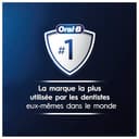 Oral-B iO Series 2 - Cepillo de dientes eléctrico, 2 unidades, 2 cabezales de cepillo, 3 modos de cepillado para el cuidado dental, tecnología magnética, diseñado por marrón, negro nocturno/verde - 8