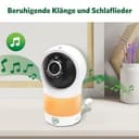 LeapFrog LF1911 Smart WiFi Baby Monitor with Video in FHD 1080P, Free App with Motion and Noise Detection, Color Night Vision, Privacy Mode, Remote Control of Rotation-Tilt Zoom - 11