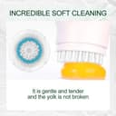 Azonbey Bürstenkopf-Ersatz, kompatibel mit Clarisonic Mia 1, Mia 2, Mia Fit, Alpha Fit, Smart Profile Uplift und Alpha Fit Gesichtsreinigungsbürstenköpfen (Blau, 2 Stück) - 2