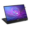 msi SummitPro 16 AI A2HVETG-061IT Notebook, 16 Zoll QHD+ 165Hz Touch, Intel Core Ultra 9 285H, Nvidia RTX 4050 6GB GDDR6, LPDDR5 32GB, 1TB PCIe4, WiFi7, Win 11P, Pen 2 [Layout und Garantie Italienisch - 29