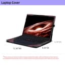 Laptop-Hülle für Lenovo ThinkPad X1 Carbon Gen 13 Aura Edition, ThinkPad X1 Carbon Gen12 Intel (14 Zoll), All-Inclusive-Drop-Case, PU-Leder, Schutzhülle, abnehmbare Schale, Weinrot - 7