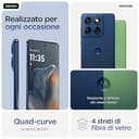 Motorola edge 60 con Moto AI 8/256GB, Fotocamera 50+50+10MP, selfie 50MP, Display 6.67" pOLED 120Hz, MediaTek Dimensity 24M, batteria 5200mAh, ricarica 68W, Android 15, PANTONE Gibraltar Sea - 5