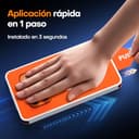 TAURI 2 Unidades Protector de Pantalla para iPhone 17 Pro completo mejorado Completa con Herramienta de Auto-Instalación Sin Polvo, Vidrio Templado, [Protección de Nivel Militar] Resistente a Rasguños - 10