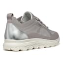 Geox D SPHERICA E, Scarpe da Ginnastica Donna, Rock/Silver, 40 EU - 7