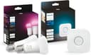 Philips Hue White and Color Ambiance Lampadina Smart 2 Pezzi, Attacco E27 Hue Bridge, Centro di Controllo del Sistema Hue - 1
