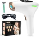 NALONE Epilatore Luce Pulsata, Epilatore Laser indolore per Donna e Uomo, Professionale IPL 5 Livelli di Energia, 999,900 Flashes Luce Pulsata IPL per, Corpo, Ascelle, Bikini - 1