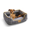 Silentnight Impress Memory Foam Pet Dog Bed – Small Cosy Comfortable Pet Bed for Puppy, Dog, Kitten or Cat – Machine Washable, Super Supportive with Memory Foam Cushion – Grey, Small - 1
