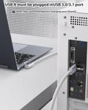 Stouchi Long VR Link Cable 5M Compatible with Meta Oculus Quest 3 Quest 2 PICO 4 USB 3.0 to USB C Data Cable White - 5