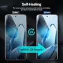 GiiYoon 3 Piezas Protector de Pantalla para OnePlus 13 5G [No es de cristal], Película de Hidrogel Flexible de TPU, Curva 3D de Cobertura Completa, Fácil instalación, Sin Burbujas - 6