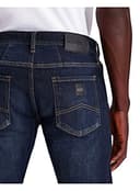 Armani Exchange Jeans da Uomo, Lavaggio Scuro, Cuciture Tabacco, Cotone Elasticizzato, 40 - 3