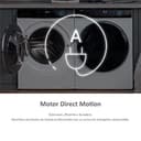 Haier I-Pro Series 5 HW100-B14959U1-S- Lavadora carga frontal 10KG, Inteligencia Artificial, WIFI, Función Vapor Refresh, Motor Direct Motion, Antibacterias, 1400 RPM, Tambor XL, Clase A - 3