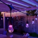 Nanoleaf Matter Essentials, Guirnalda Luces Exterior Starter Kit 15M LED RGBICW - Luces Led 16M Colores, IP65 Impermeable, 20 bombilla inteligente LED, WiFi Bluetooth Matter, para Jardin Terraza - 6