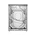 Bosch - Lavadora Libre Instalación, 9 kg, 1400 RPM, Serie 4, Motor EcoSilence, Iron Assist, Pausa+Carga, Acero, WGG244ZRES - 5