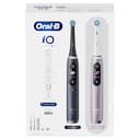 Oral-B iO 9 Pack de 2 Cepillos de Dientes Eléctricos Negro y Rosa, Con 3 Cabezales y 1 Estuche Cargador de Viaje, 7 Modos De Limpieza, Sensor De Presión, Carga Rápida, Diseñado por Braun - 10