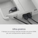 Dell 32 Plus Monitor - S3225QS, 4K UHD (3840x2160), 120Hz, VA, 4ms, AMD FreeSync Premium, 95% DCI-P3, HDR10, Regolabile in Altezza, Altoparlanti integrati, DisplayPort, 2 HDMI, 3 Anni di Garanzia - 6