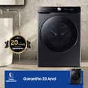 Samsung Lavatrice AI Control WF20DG8650BV/U3 Libera installazione, 20 Kg, Wifi, Ecobubble, AI Wash, Vapore Igienizzante, Carica Frontale, Corpo: Bianco, Oblò: Nero, 68,6l x 98,4h x 87,5p cm - 9