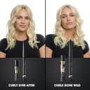 ghd Chronos Curve Conical Wand 28-23mm Hair Curler in Black - for Beach Waves That Last All Day, Fast, Easy, Frizz-Free Curls, No Extreme Heat Damage - Ideal for All Hair Lengths (UK Plug) - 8
