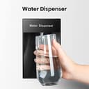 Hisense RB327N4WW1 55cm Freestanding 50/50 Fridge Freezer - 251 litre capacity - Total No Frost - Non-plumbed Water Dispenser - White - F Rated - 7