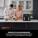 Ninja Foodi Dual Zone Digitale Heißluftfritteuse, 7,6L Airfryer, 2 Fächer, Antihaftbeschichtung, spülmaschinenfeste Körbe, 6-in-1, 4-6 Portionen, Schwarz AF300EU - 3