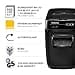 Fellowes Autofeed Automax™ 200C Shredder, 4 x 38 mm Particle Cut (P-4), 200 Sheets, for 1-3 Users in the Office or Home Office, Quiet Thanks to SilentShred, CD Destruction, DSGVO Compatible - 2