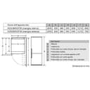 BOSCH FRIGO Combinato 368LT H203 No Frost Inox D KGN392LDC - 5