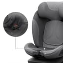 Kinderkraft I-360 2 PRO Seggiolino auto 0-36 kg, I-SIZE 40-150 cm, Seggiolino 360 girevole, con Isofix Base, Reclinabile Posizione sdraiata, Poggiatesta regolabile, Gruppo 0 1 2 3, Grigio - 5