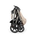 CYBEX Gold TALOS S LUX Kinderwagen, Ab Geburt bis 22 kg (ca. 4 Jahre), Mit Offroad-Federung, verstellbarem Griff und ergonomischer Liegeposition, Almond Beige - 5