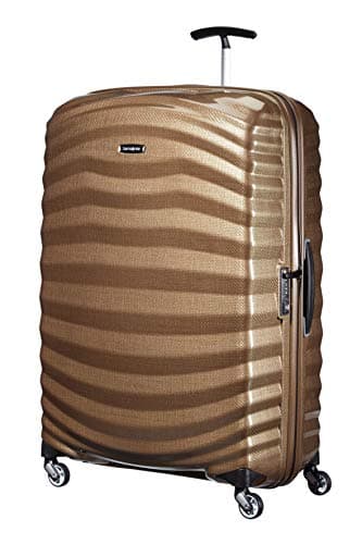 Samsonite Lite -Shock - Spinner XL Suitcase, 81 cm, 124 l, Brown (Sand)