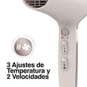 Remington Secador Pelo 2400 W, motor profesional AC, antiencrespamiento PROluxe tecnología OPTIheat, iónico, ráfaga de aire frío, 3 ajustes de calor/2 velocidades, difusor y concentrador AC9140 - 4