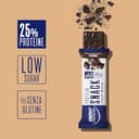Enervit, Protein Snack al Cioccolato Fondente, Low Sugar, Barrette Proteiche, Per uno Spuntino Goloso e Per il Controllo del Peso, Ricche in Fibre, Senza Glutine, 8 Barrette da 27g - 5