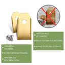 45x Titan Messer Klingen für Husqvarna Automower Messer für Husqvarn® Automower®/Yardforce/Gardena Mähroboter (3g - 0,75mm) inkl. Ersatzmesser für Gardena - Mähroboter Ersatzteile Zubehör - 6