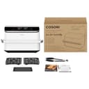 Cosori Freidora de Aire Dual Blaze TwinFry 10 Litro-True Metal-Doble Resistencia 2800 W (35–240 °C)-Divisor para Zonas de la Gran Doble Cesta-6 Funciones-Smart WiFi-Máx 10 Personas-Limpiable-Blanca - 12