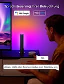 Govee Smart LED Lightbar, Dimmbar RGBICWW TV Hintergrundbeleuchtung, Music Sync, 2200-6500K, 3 Installationsmethoden, Funktioniert mit Alexa und Google Assistant, für TV, Monitor, PC, Gaming Deko - 3