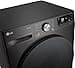 LG W4WR70E6YB Front Load Washer Dryer 11 - 6 kg, Class A/D, 60 x 62 x 85 cm, Wi-Fi, AI Direct Drive, Deep Cleaning with Steam, TurboWash 360, Large Capacity, Tempered Glass Exterior Door, Black - 5